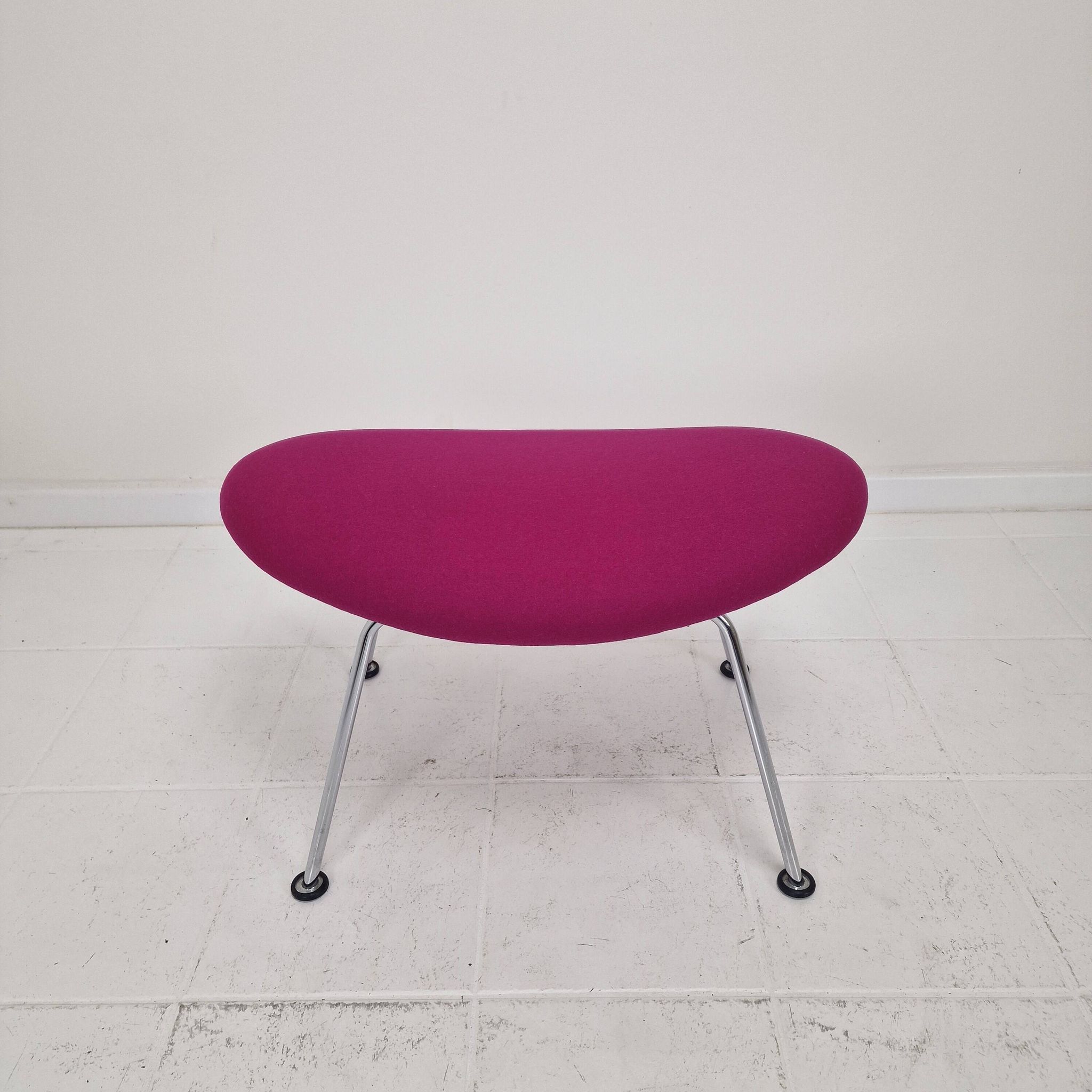 Orange Slice Chair with Ottoman by Pierre Paulin for Artifort, 1980s