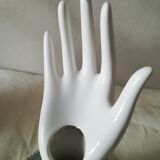 Baguier soliflore hand on pedestal