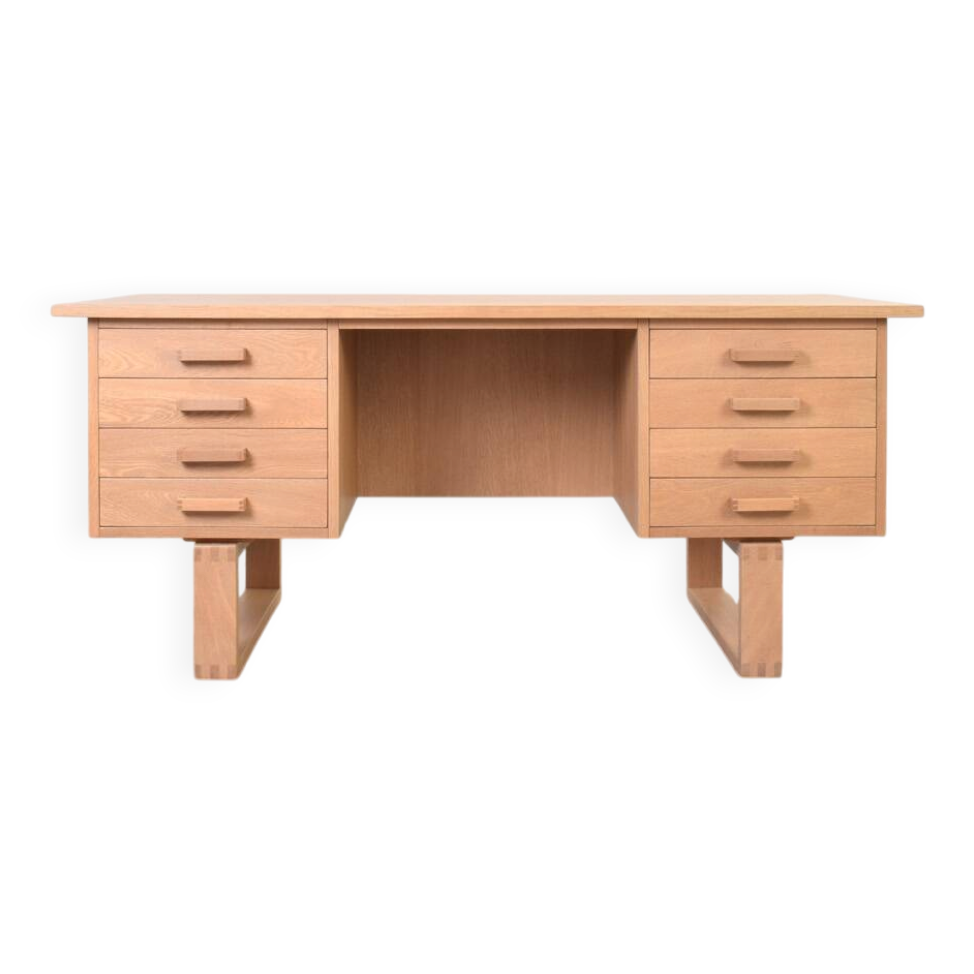 Bureau en chêne du milieu du siècle par Torben Valeur et Henning Jensen pour Dyrlund, années 1960.