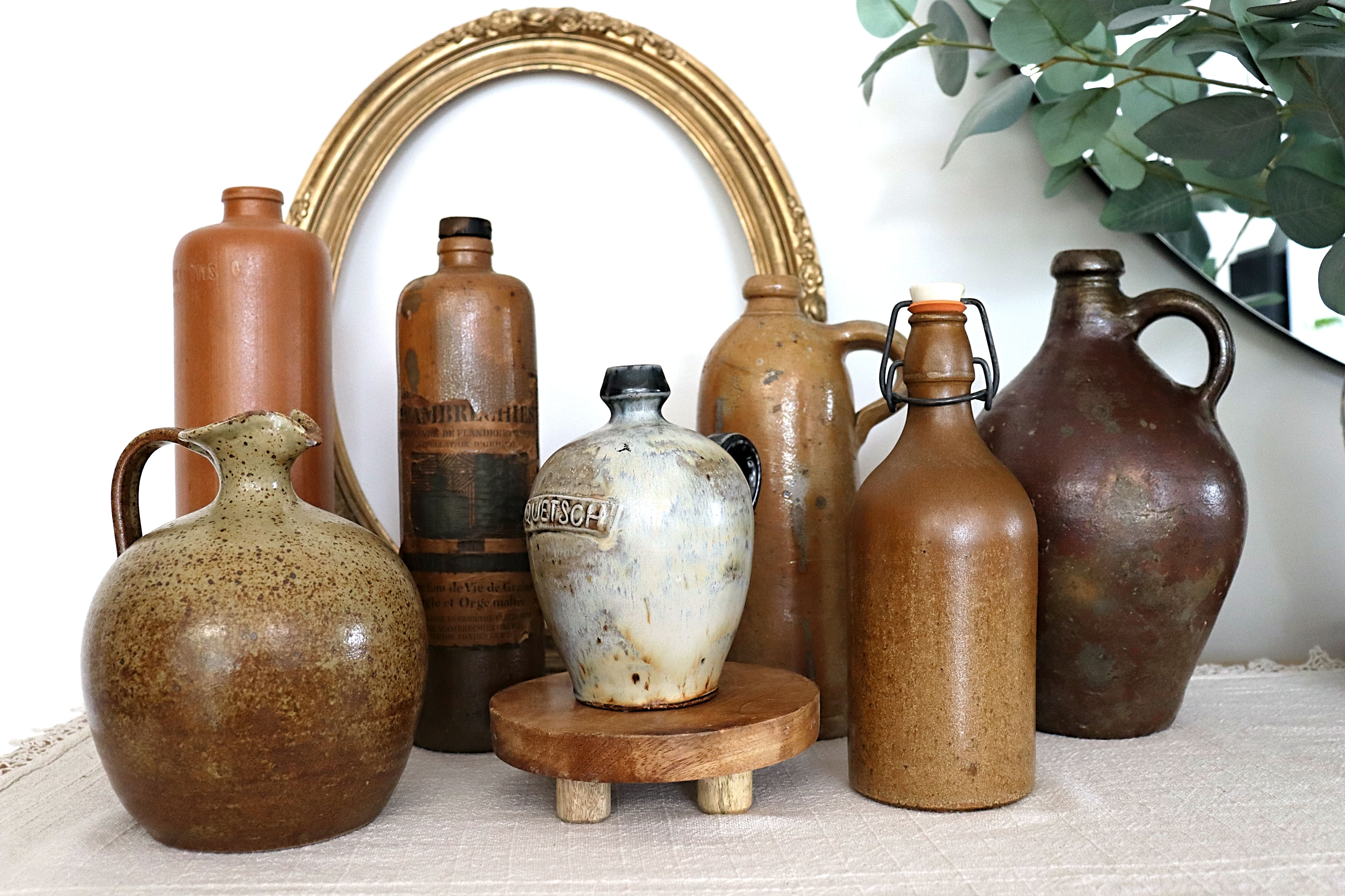 Sandstone bottle Erven Lucas Bols Amsterdam