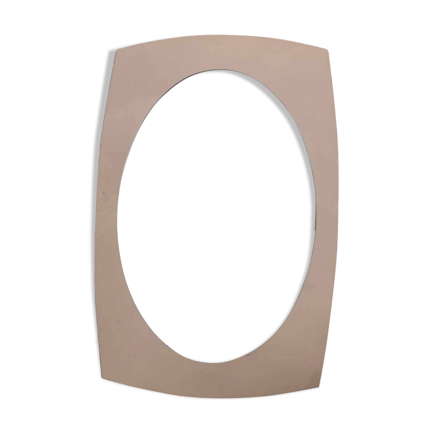 Smoked two-layer mirror 60s/70s
