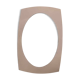 Smoked two-layer mirror 60s/70s