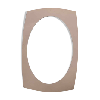 Smoked two-layer mirror 60s/70s