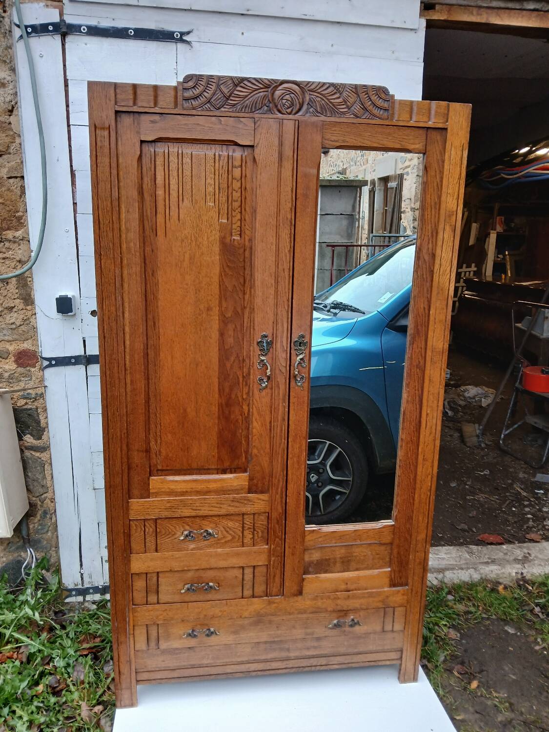Art deco wardrobe