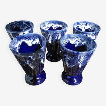 5 cups gres enamelled