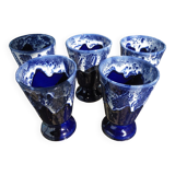 5 cups gres enamelled