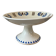 Compote dish or antique footed plate in ironstone - Laval -