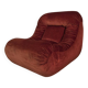 Velvet armchair