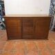 Vintage oak enfilade from the 1960s.