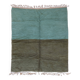 Tapis Monochrome vert et turquoise - 265 x 223 cm
