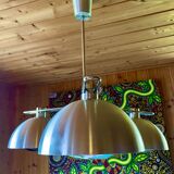 Chandelier, Space Age ceiling light, Design by "Jean Gandelin", vintage, from the 70s