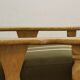 Vintage 1960s Danish low back lounge chairs in light oak, Henning Kjærnulf style