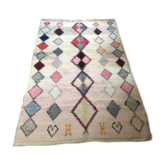 Carpet berber boucharouite done hand to morocco 135x200cm