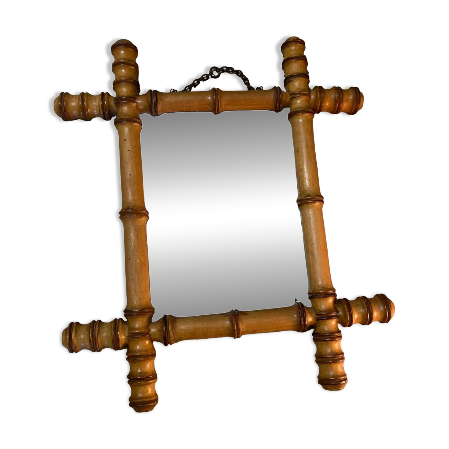 Miroir en bois vintage