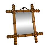 Miroir en bois vintage