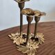Brass candlestick.