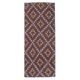 1970s Turkish Handwoven Wool Kilim Runner 81x200