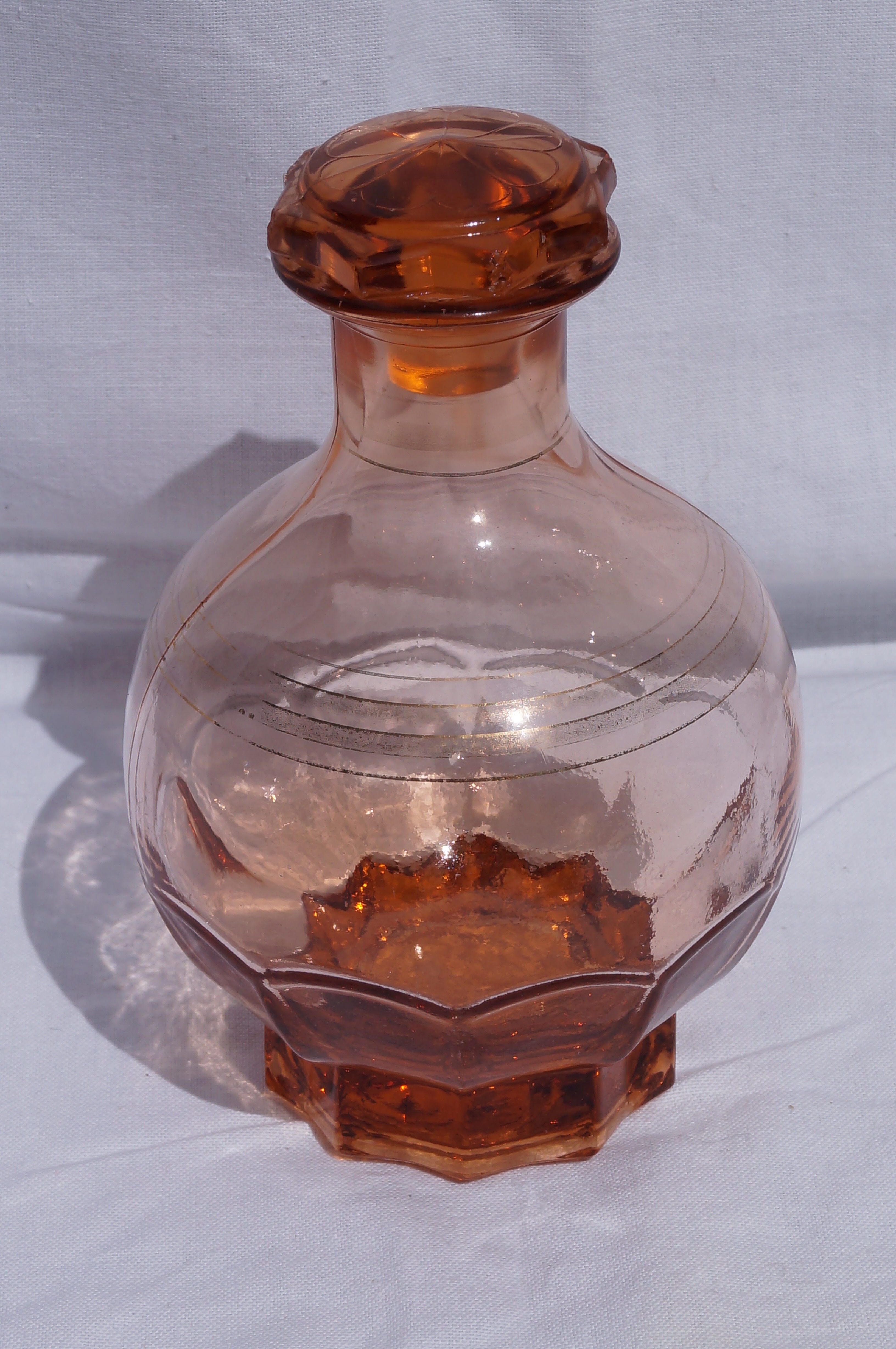 Ensemble carafe à liqueur et verres