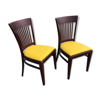 Pair of ton bistro chairs