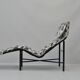 Chaise Longue Sculpturale ‘Skye’ par Torbjörn Björklund, années 1980 – Rembourrée à neuf.