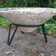 Conical planter on tripod stand 1950