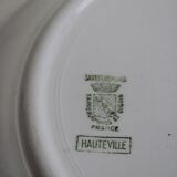Ancien plat Sarreguemines
