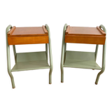 Pair of bedside tables Tubauto 60s