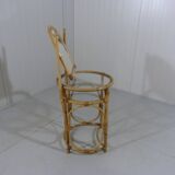 Vintage rattan dressing table 1970's