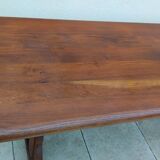 Antique vintage solid oak monastery farmhouse table