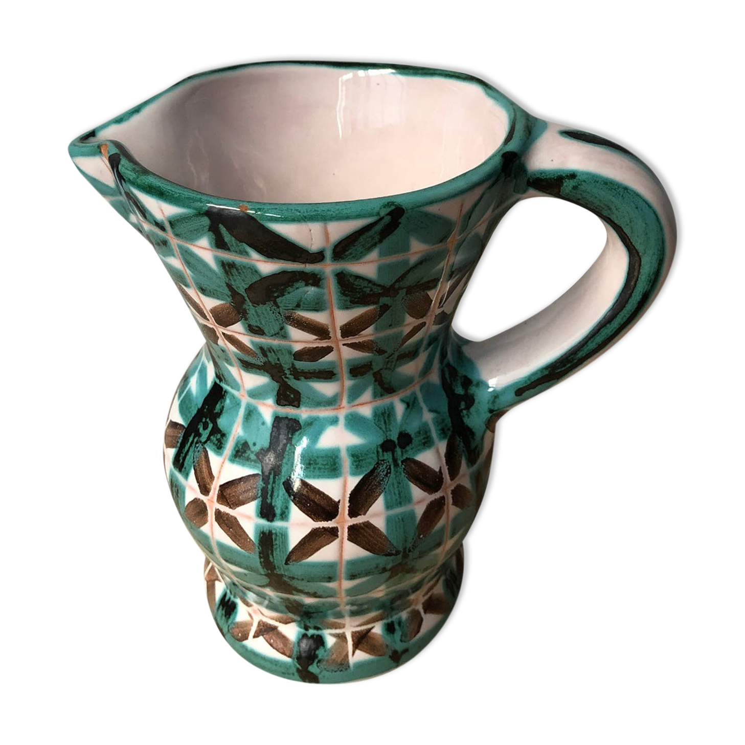 Robert Picault ceramic pitcher