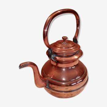 19th century copper kettle