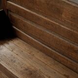 Folk art chest bench, Catalonia, 1800