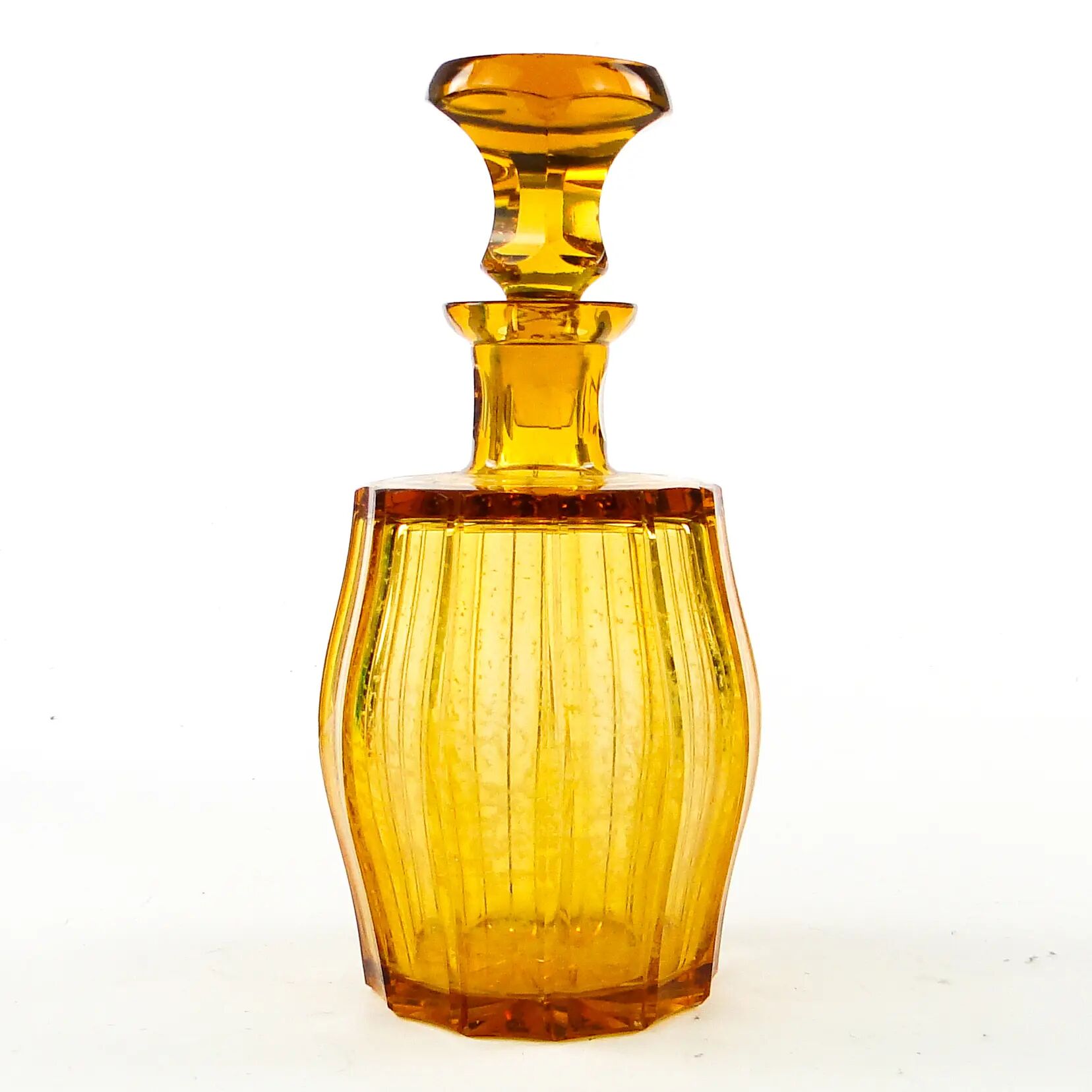 Carafe, Art Deco, crystal, Moser, Czechoslovakia, 1950s