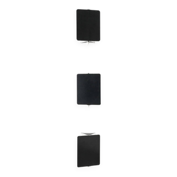 Three French Mid Century Wall Lamps by Charlotte Perriand, 1960s