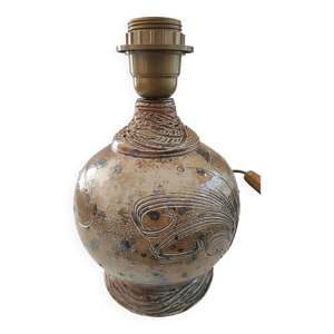 Lampe en grès La borne