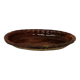 Old Dish In glazed gadrooned terracotta