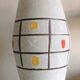 Vase ovoide en céramique grise par Scheurich Keramik vintage années 60-70