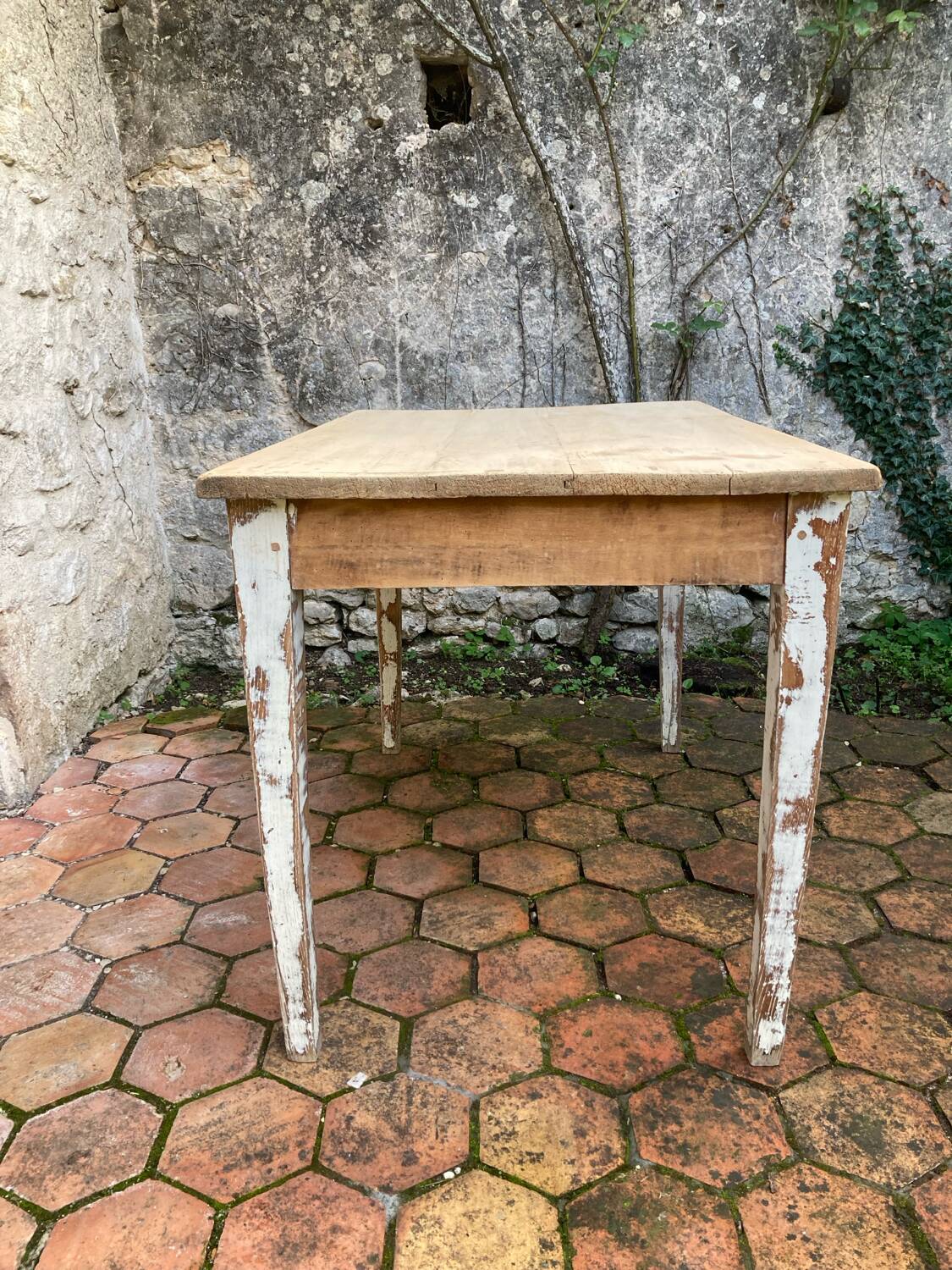 Vintage farmhouse table