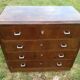 Vintage navy-style dresser