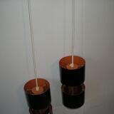 Pair of pendant lamps - Vesuv - Jo Hammerborg - Fog and Morup from the 60s - 70s