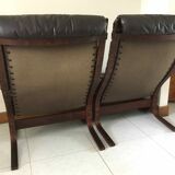 Two Siesta armchairs by Ingmar Relling for Westnofa Norway 1960