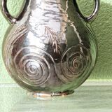 Glazed terracotta vase, 1950s