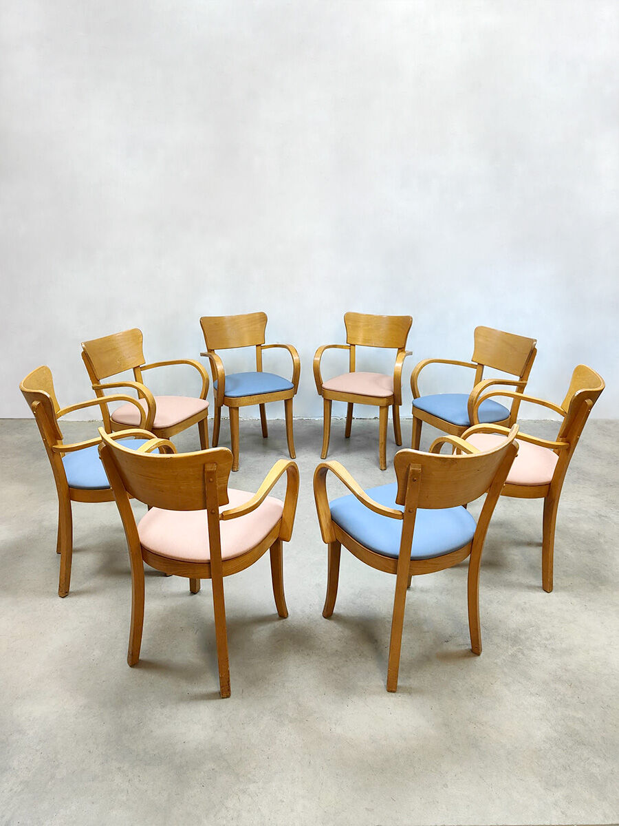 Art Deco bentwood dining chairs