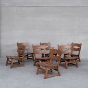 Chaise en bois basse