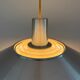 Vintage Danish Nordisk Solar - in style of Louis Poulsen Klassependel - Silver space age lamp