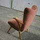 1 armchair Bergere chair wing Scandinavian Danish 50s 60s