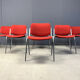 Vintage DSC 106 side chairs by Giancarlo Piretti for Castelli, 1970s
