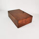Minimalist teak wall cabinet, Denmark, 1960s