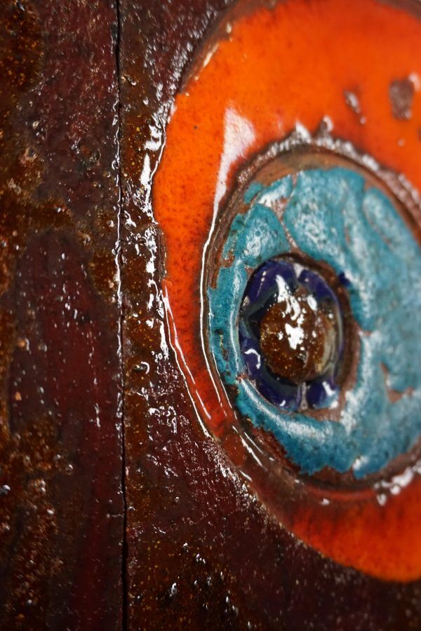 Vintage ceramic wall plate