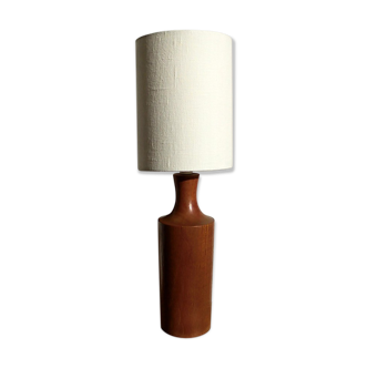 Lampe "bouteille" en teck scandinave 1960